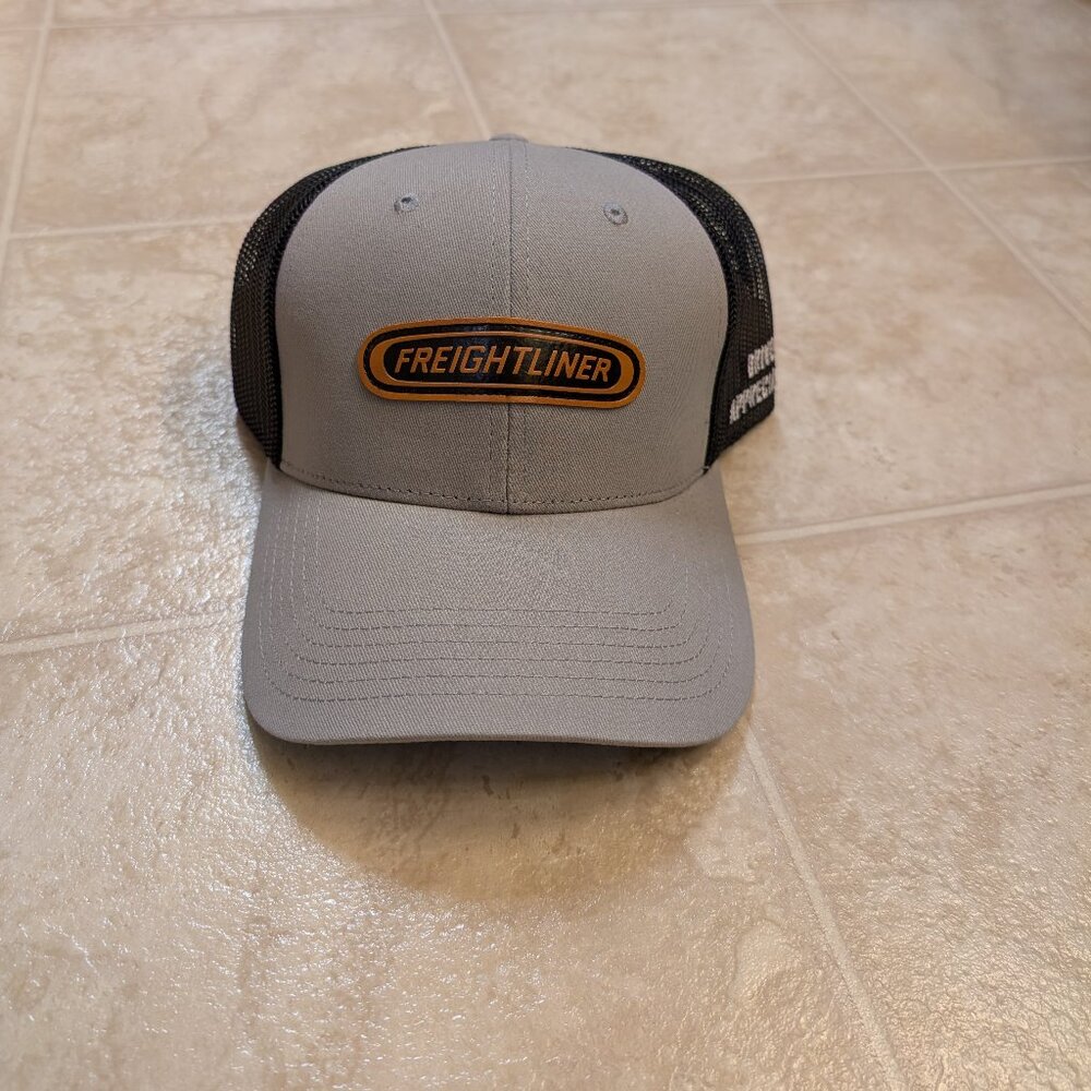 Freightliner Driver Appreciation Trucker Hat with Orange Logo